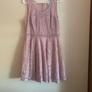 Pink/purple lace American rag dress